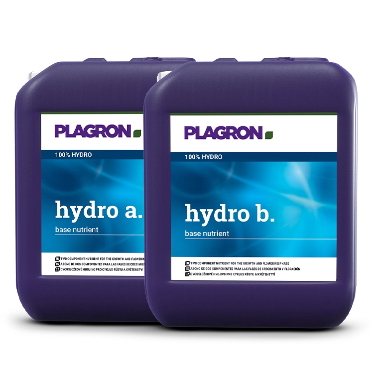 минеральное удобрение plagron hydro a+b 10л 