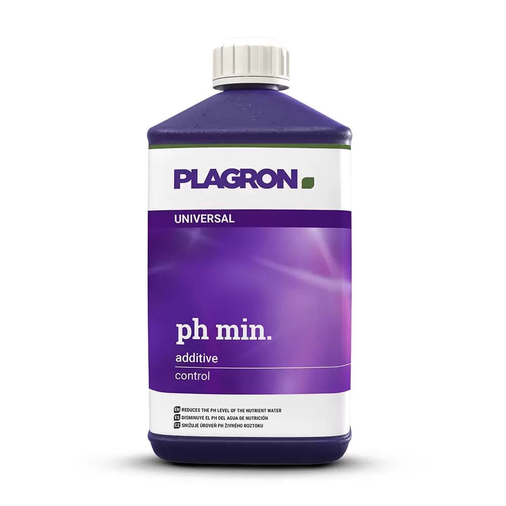 регулятор кислотности plagron ph min 0,5л 