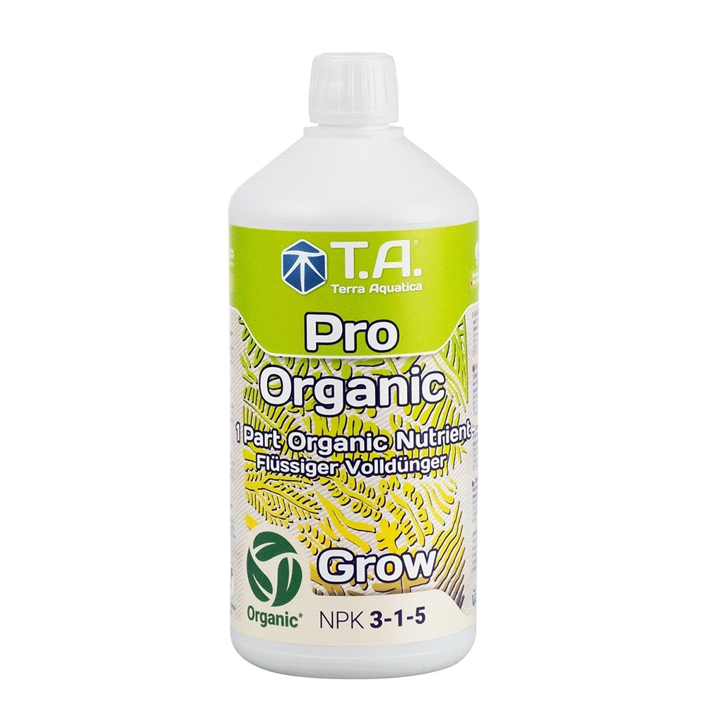органическое удобрение terra aquatica pro organic grow 1л 