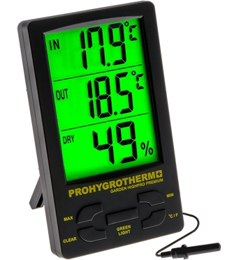 термометр с гигрометром hygrothermo pro 