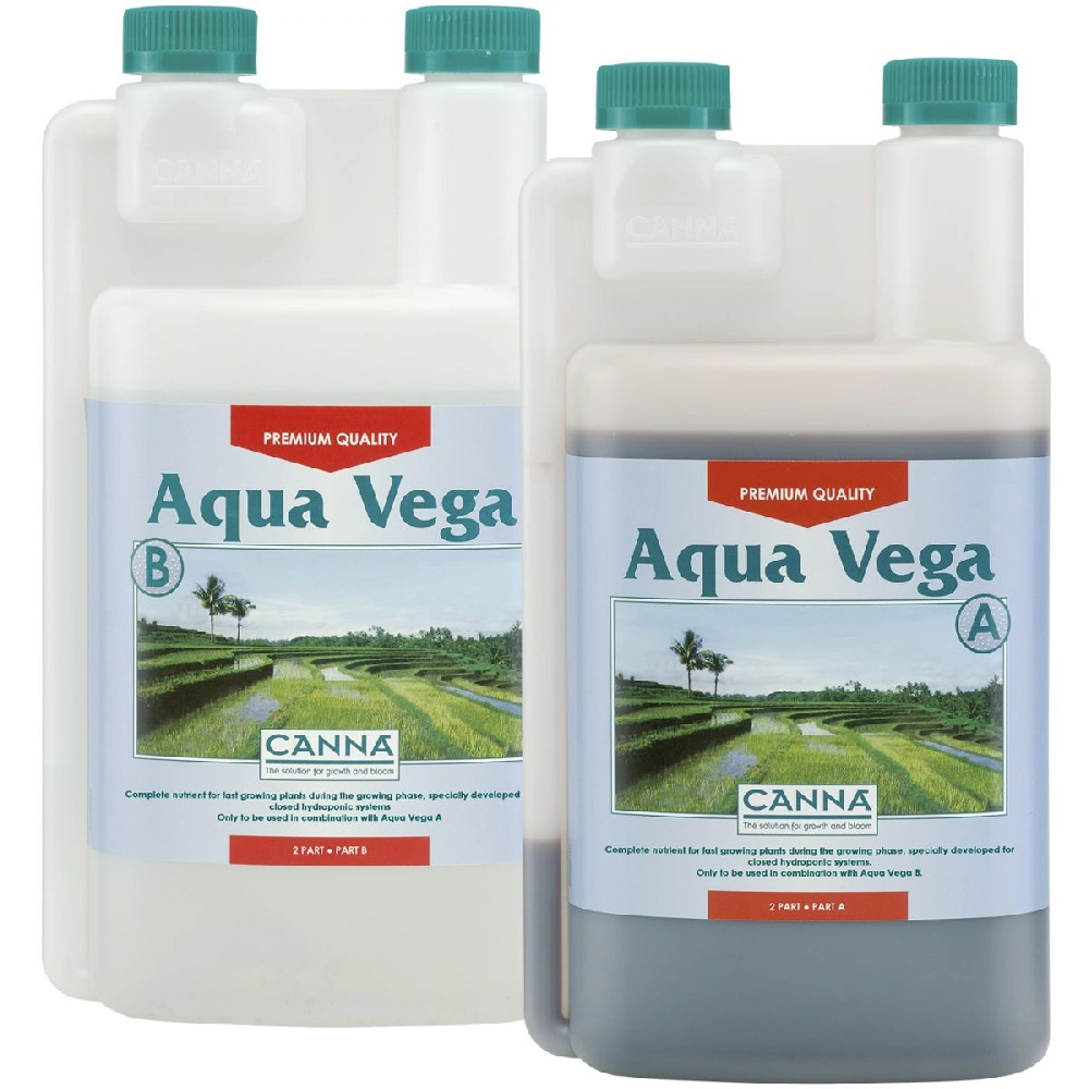 минеральное удобрение canna aqua vega a+b 1л 