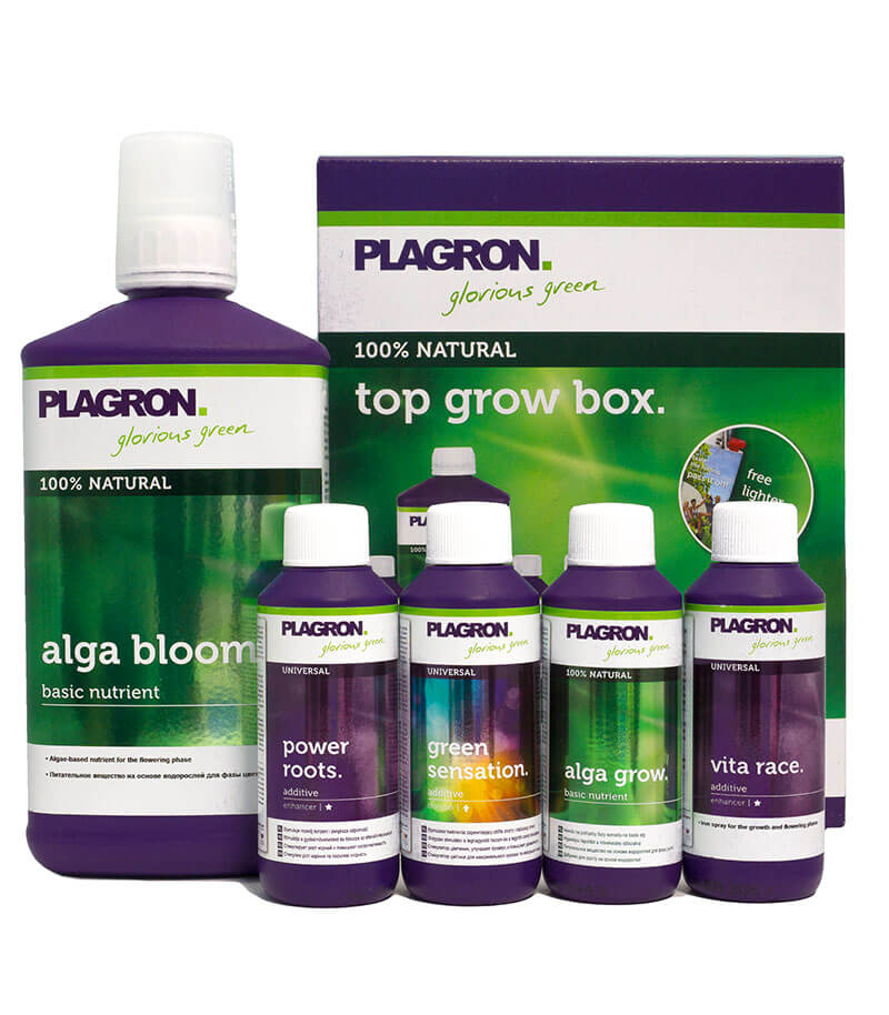 plagron стартовый набор top grow box 100% natural 
