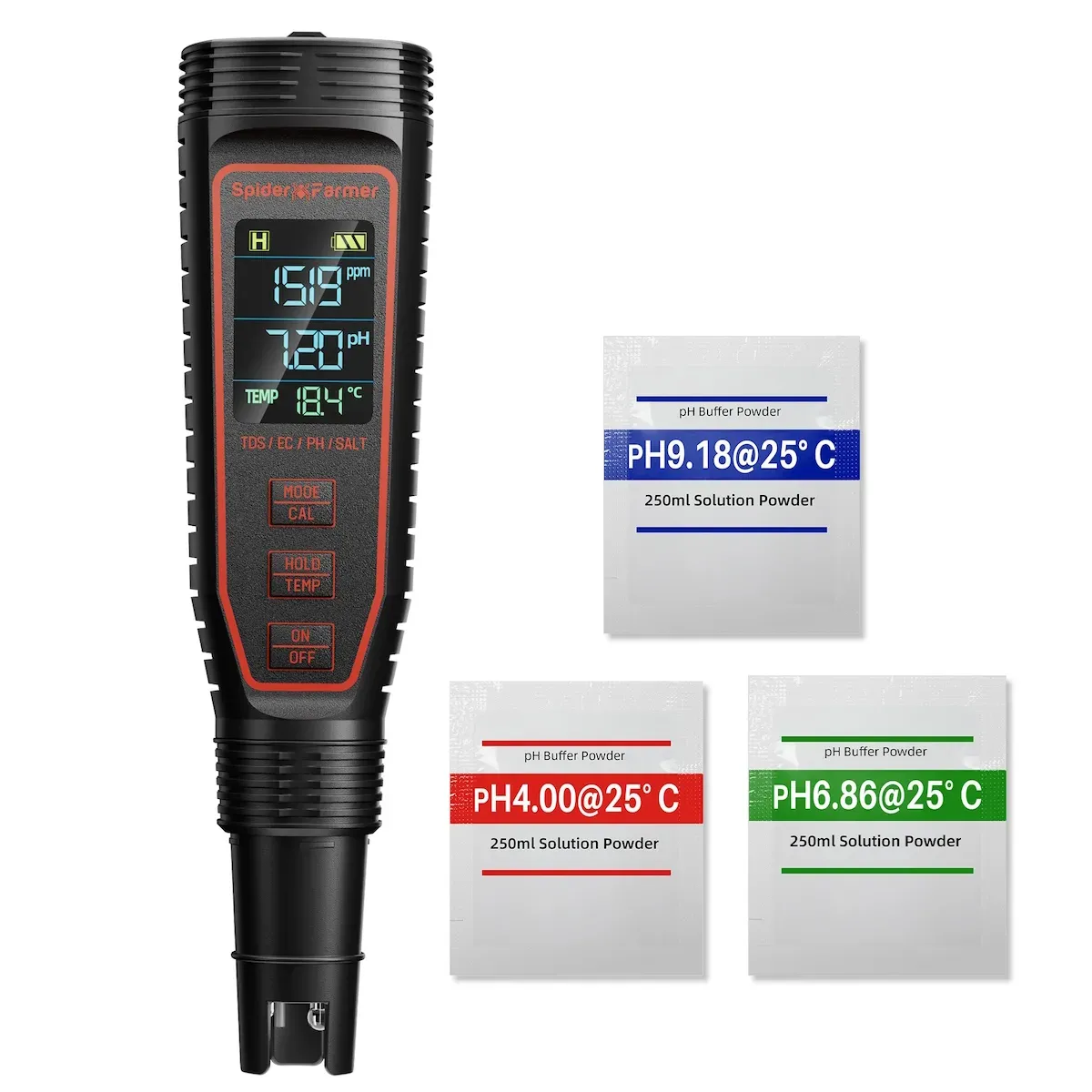 измерительный прибор ph meter spaider farmer 