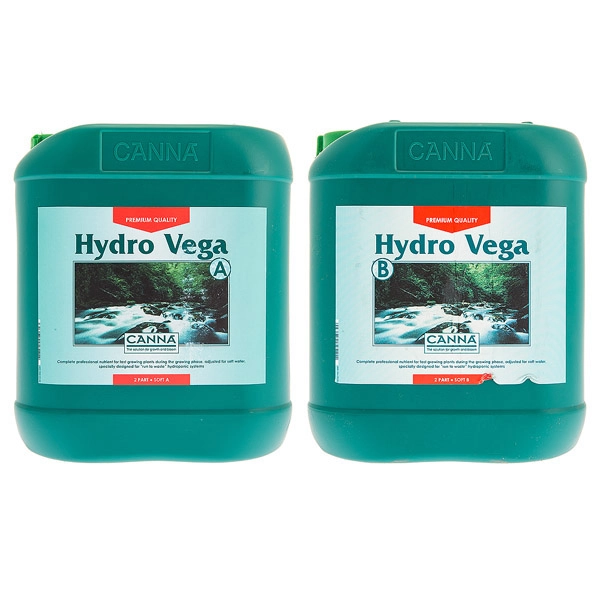 минеральное удобрение canna hydro vega a+b 5л для мягкой воды 