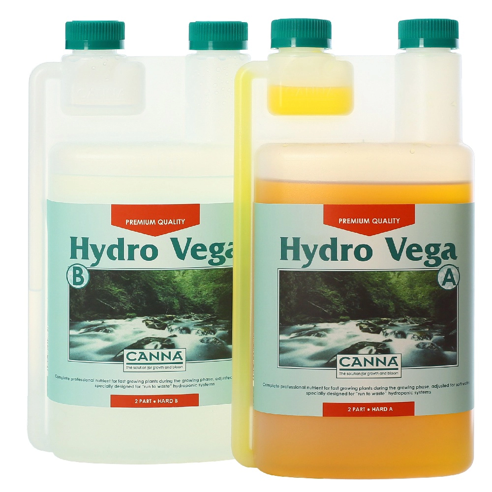 минеральное удобрение canna hydro vega a+b 1л для жесткой воды 