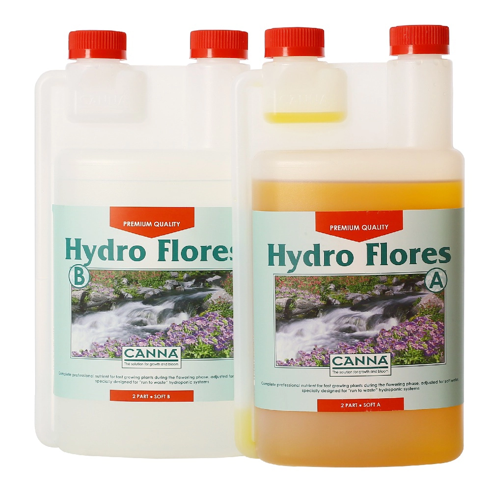 минеральное удобрение canna hydro flores a+b 1л для мягкой воды 