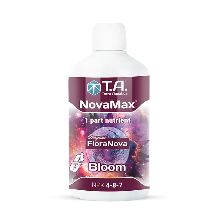 минерально-органическое удобрение terra aquatica novamax bloom t.a. 0,5л 