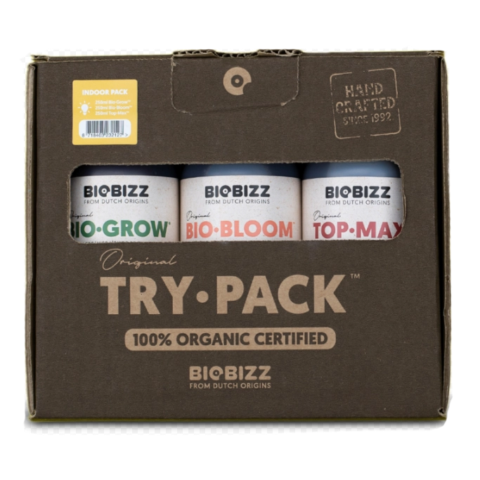 набор удобрений biobizz indoor pack 250мл 