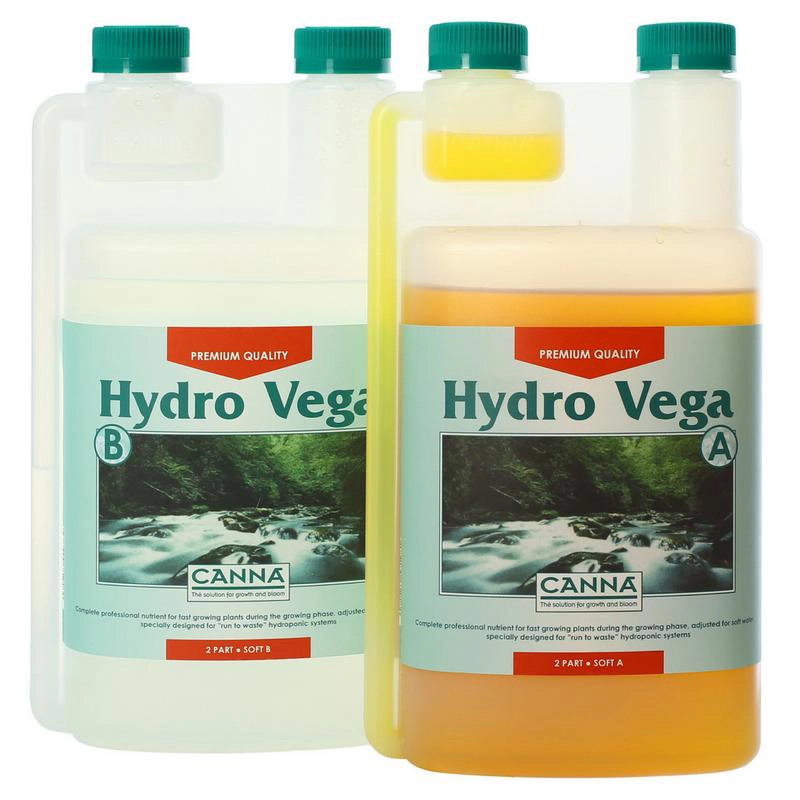 минеральное удобрение canna hydro vega a+b 1л для мягкой воды 
