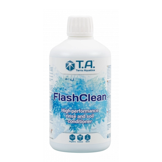 terra aquatica flash clean 0,5л раствор для выведения солей 