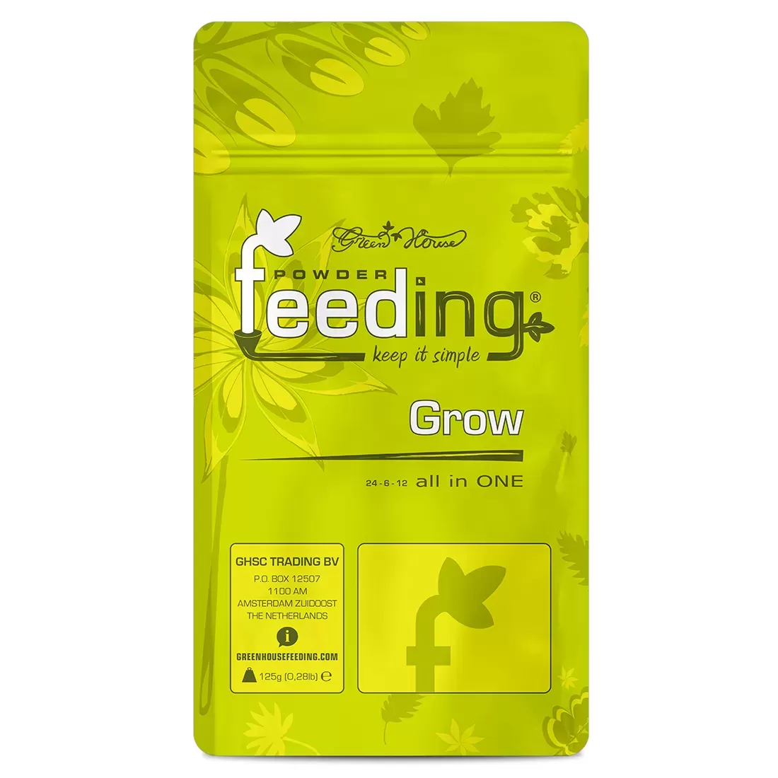 powder feeding grow 125г 