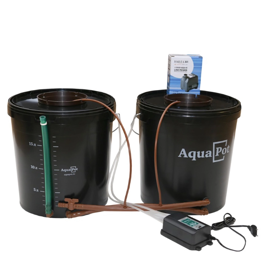 гидропонная система aquapot duo (без компрессора) 