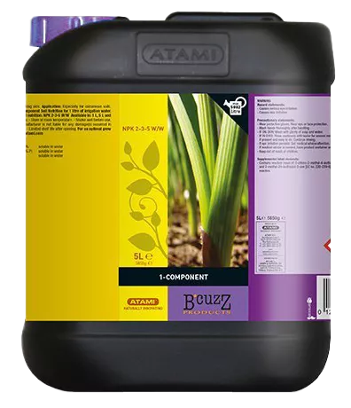удобрение atami b’cuzz 1-component soil nutrient 5л 